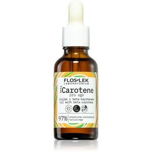 FlosLek Laboratorium Beta Carotene vyživujúce olejové sérum pre spevnenie pleti 30 ml