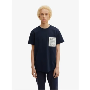 Dark Blue Men's T-Shirt Tom Tailor Denim - Men's