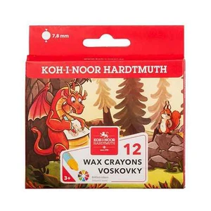 Voskovky WAX CRAYON (12 ks)