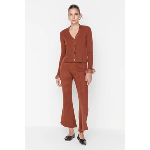 Trendyol Two-Piece Set - Brown - Regular fit