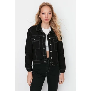 Trendyol Jacket - Black - Regular fit