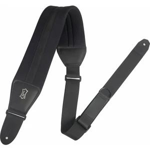 Levys MRHNP3-BLK Specialty Series 3 1/4" Right Height Ergonomic Guitar Strap Black