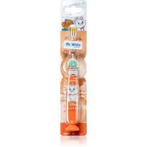 Disney The AristoCats Flashing Toothbrush detská zubná kefka na batérie soft 3y+