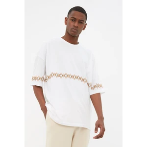 Trendyol T-Shirt - White - Oversize