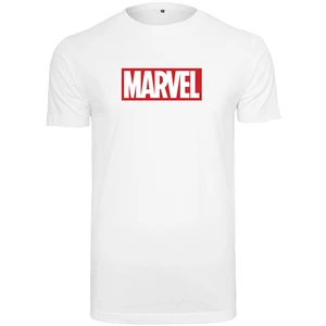 Bílé tričko s logem Marvel