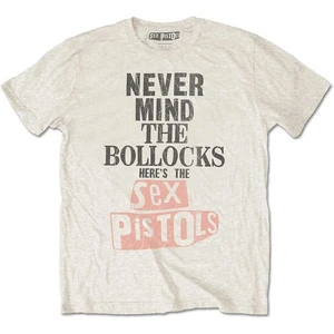 Sex Pistols Tricou Bollocks Distressed Crem-Natural 2XL