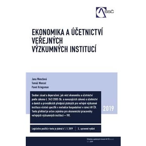Ekonomika a účetnictví veřejných výzkumných institucí - Pavel Kriegsman, Tomáš Wencel, Jana Wenclová