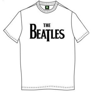 The Beatles T-Shirt Drop T Logo Weiß 9 - 10 J