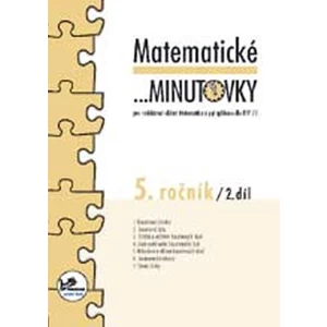 Matematické minutovky 5. ročník / 2. díl - Josef Molnár, Hana Mikulenková