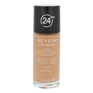 Revlon Colorstay™ Combination Oily Skin SPF15 30 ml make-up pro ženy 370 Toast na smíšenou pleť; na mastnou pleť; na problematickou pleť s akné