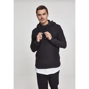 Loose Terry Inside Out Hoody black