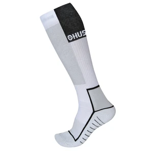 HUSKY Snow-ski socks white / black