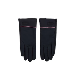 Ladies' black winter gloves