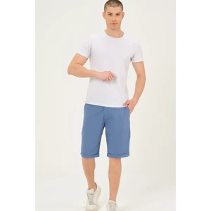 S0001 DEWBERRY XLEON MEN'S SHORTS-INDIGO