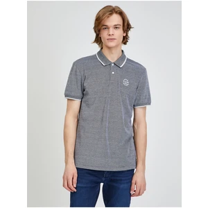 Grey Annealed Polo T-Shirt Blend Nate - Men