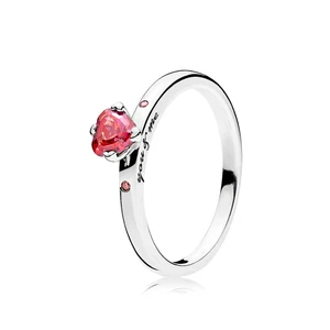 Pandora Strieborný prsteň You & Me 196574CZRMX 54 mm