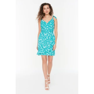 Trendyol Mint Frilly Dress