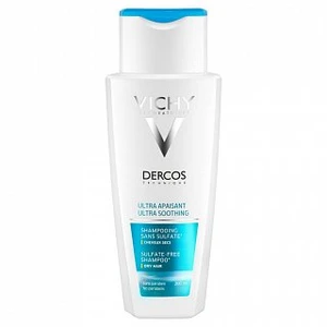 Vichy Dercos Ultra Soothing ultraupokojujúci šampón pre suché vlasy a citlivú pokožku hlavy 200 ml