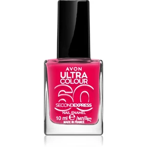 Avon Ultra Colour 60 Second Express rychleschnoucí lak na nehty odstín Fun N Fuchsia 10 ml