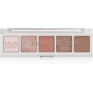 MUA Makeup Academy Professional 5 Shade Palette paletka očních stínů odstín Desert Bloom 3,8 g