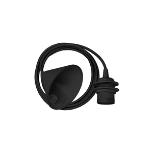 Lámpabúra függeszték Cord Set black Ø 11cm L 2,1 m - UMAGE