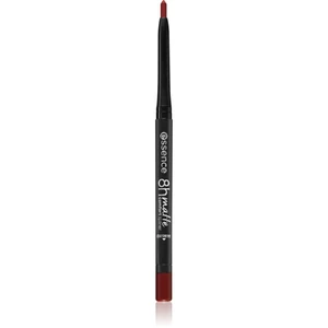 Essence 8h Matte Comfort matná ceruzka na pery so strúhatkom odtieň 08 Dark Berry 0,3 g