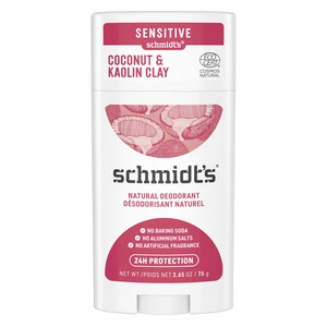 Schmidt's Coconut & Kaolin Clay tuhý dezodorant 24h 75 g