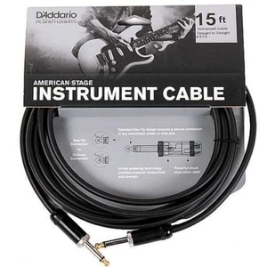 D'Addario Planet Waves PW-AMSG-15 Nero 4,5 m Dritto - Dritto