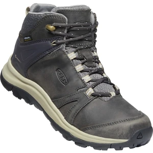 KEEN TERRADORA II LEATHER MID WP W Dámská vysoká treková obuv 10007905KEN01 magnet/plaza taupe 405