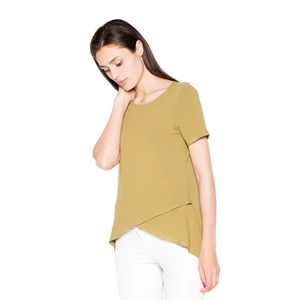 Venaton Woman's Blouse VT085 Olive