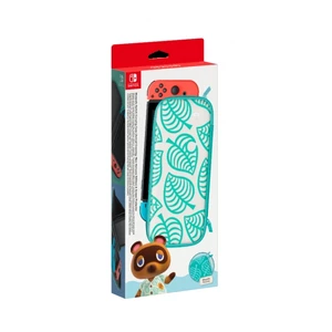 Védőtok és fólia Nintendo Switch konzolhoz (Animal Crossing Edition) - HAC-A-PSSAG