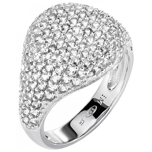 Morellato Luxusní třpytivý prsten ze stříbra Tesori SAIW65 54 mm