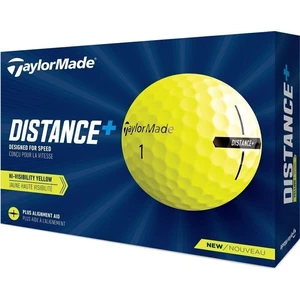 TaylorMade Distance+ Golf Ball Yellow