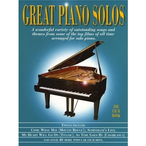 Music Sales Great Piano Solos - The Film Book Noty