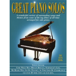 Music Sales Great Piano Solos - The Film Book Partition