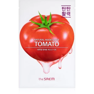 The Saem Natural Mask Sheet Tomato plátýnková maska proti vráskám 21 ml
