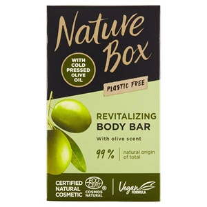 Nature Box Tuhé sprchové mydlo Olive Oil ( Revita lizing Body Bar) 100 g