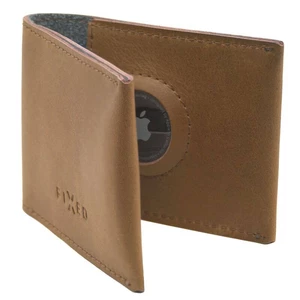 Peňaženka FIXED Wallet pro AirTag z pravé hovězí kůže (FIXWAT-SMMW2-BRW) hnedá kožená peňaženka • pre AirTag • 2× vrecko • pravá koža • vyrobené v ČR