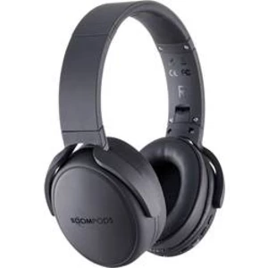 Bluetooth® sluchátka Over Ear Boompods Headpods ANC HPPANC, černá