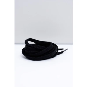 Corbby Black Flat Shoelaces