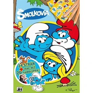 Šmolkovia -- 24 strán + viac než 20 samolepiek [Papírenské zboží]