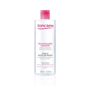 Topicrem UH FACE Gentle Micellar Water jemná čistiaca micelárna voda pre citlivú pleť a oči 400 ml