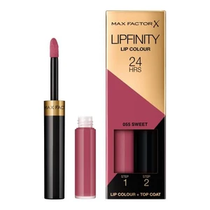 Max Factor Lipfinity Lip Colour dlouhotrvající rtěnka s balzámem odstín 055 Sweet