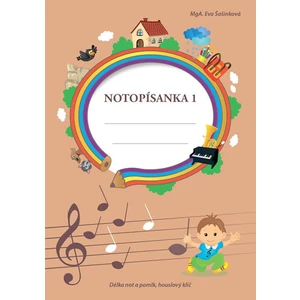 Notopísanka 1 - Délka not a pomlk, houslový klíč