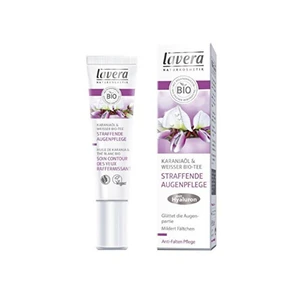 Lavera Zpevňující oční krém Bio bílý čaj  & Olej karanja (Firming Eye Cream) 15 ml