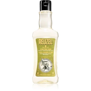 Reuzel Tea Tree 3 v 1 šampon, kondicionér a sprchový gel pro muže 350 ml