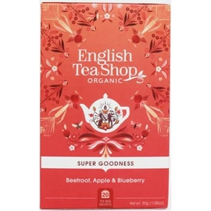 English Tea Shop Červená řepa, jablko a borůvka Super Veggie Tea 20 sáčků