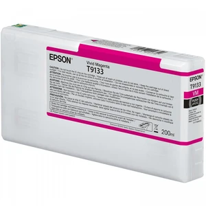Epson T9133 purpurová (vivid magenta) originálna cartridge
