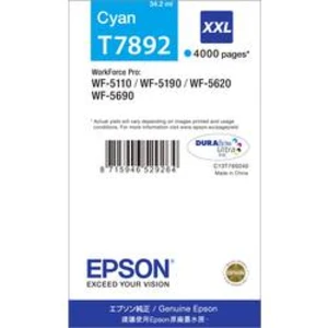 Náplň do tlačiarne Epson T7892, 79XXL C13T789240, zelenomodrá