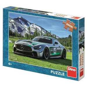 Puzzle Mercedes Amg Gt v horách 300 XL dílků